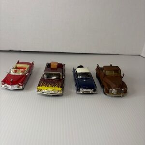 Vintage  1:43 Diecast Lot 4  Classic Cars Mixed brands